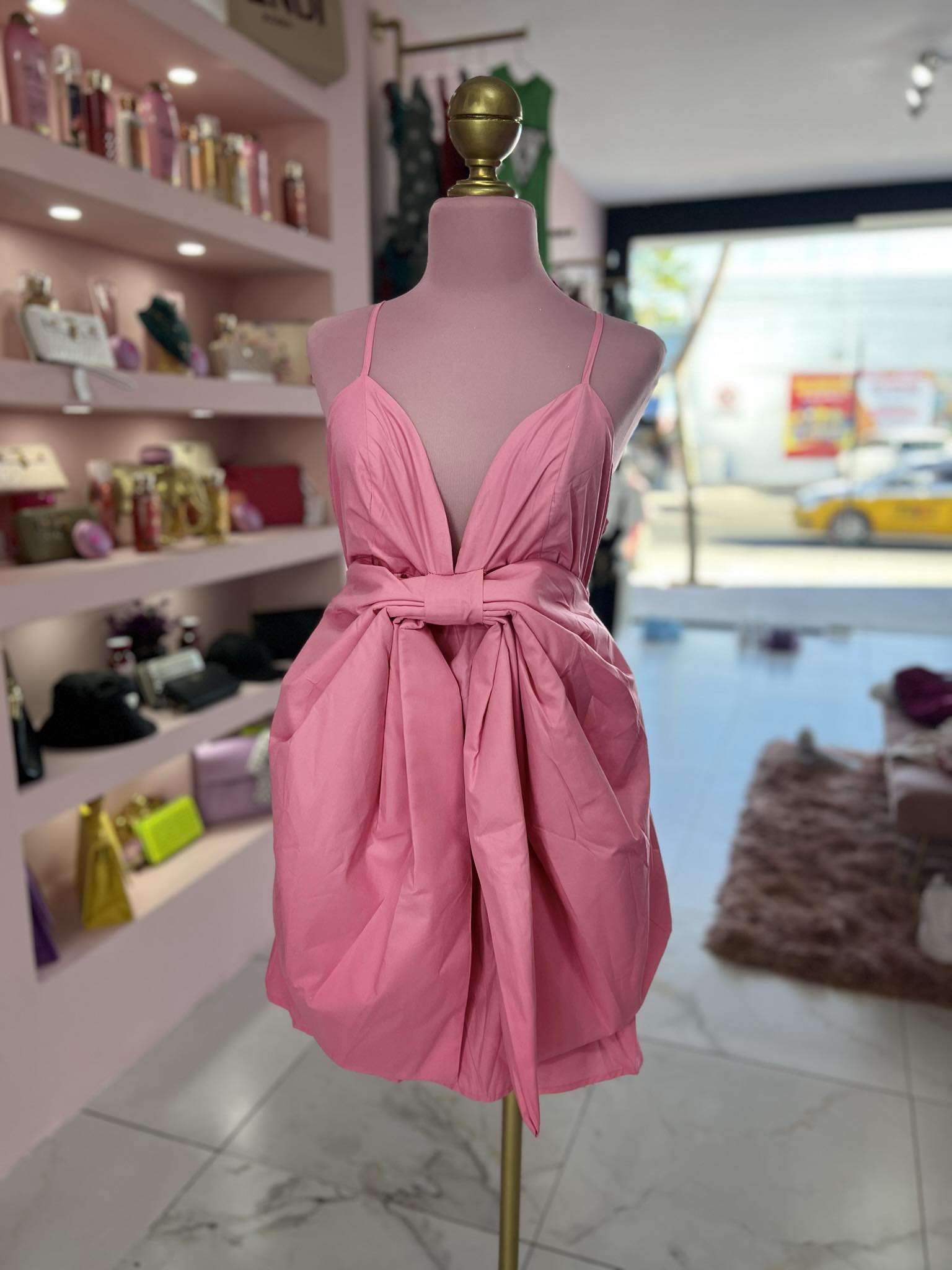 Vestido Moño ROSA