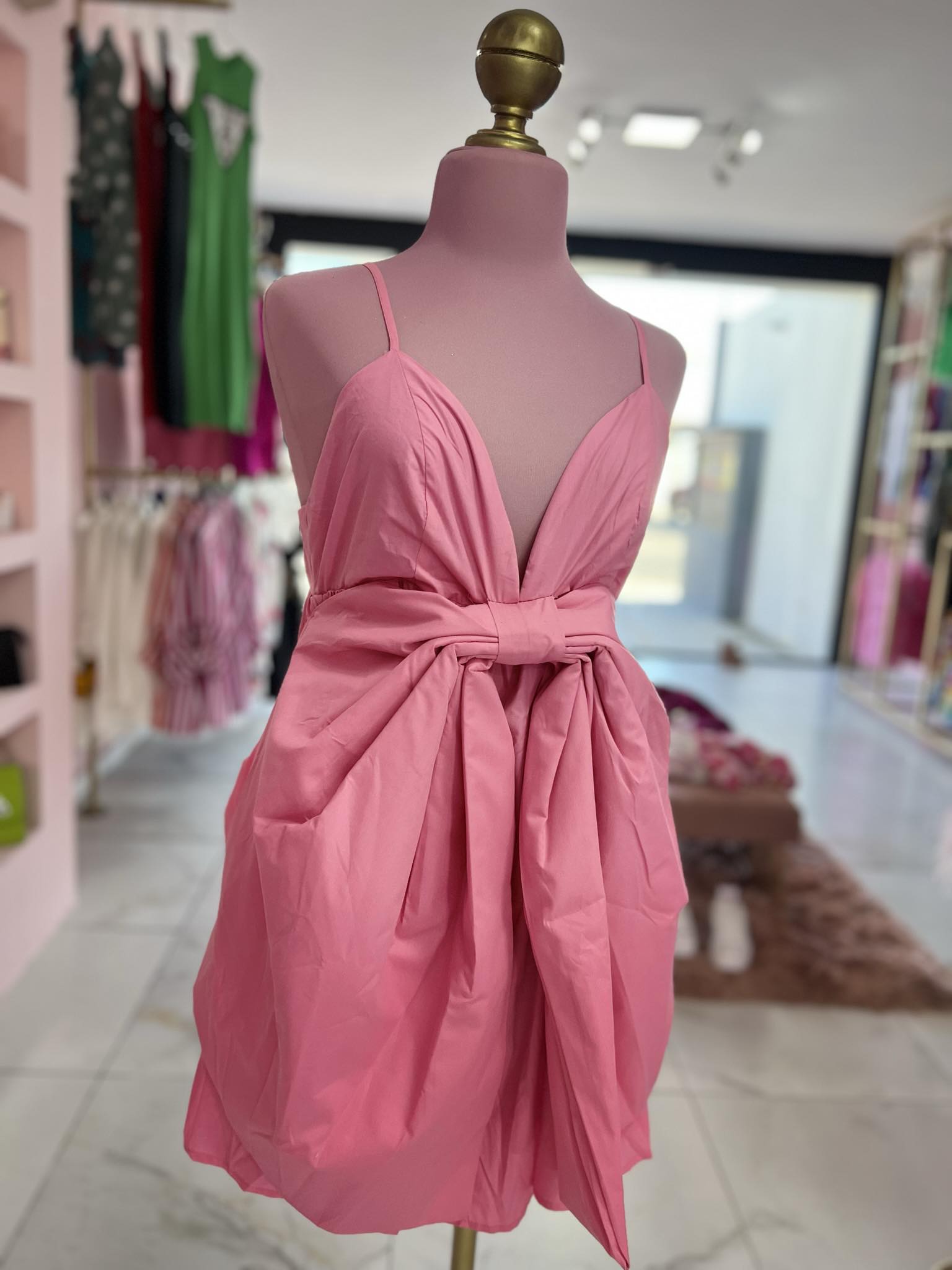 Vestido Moño ROSA