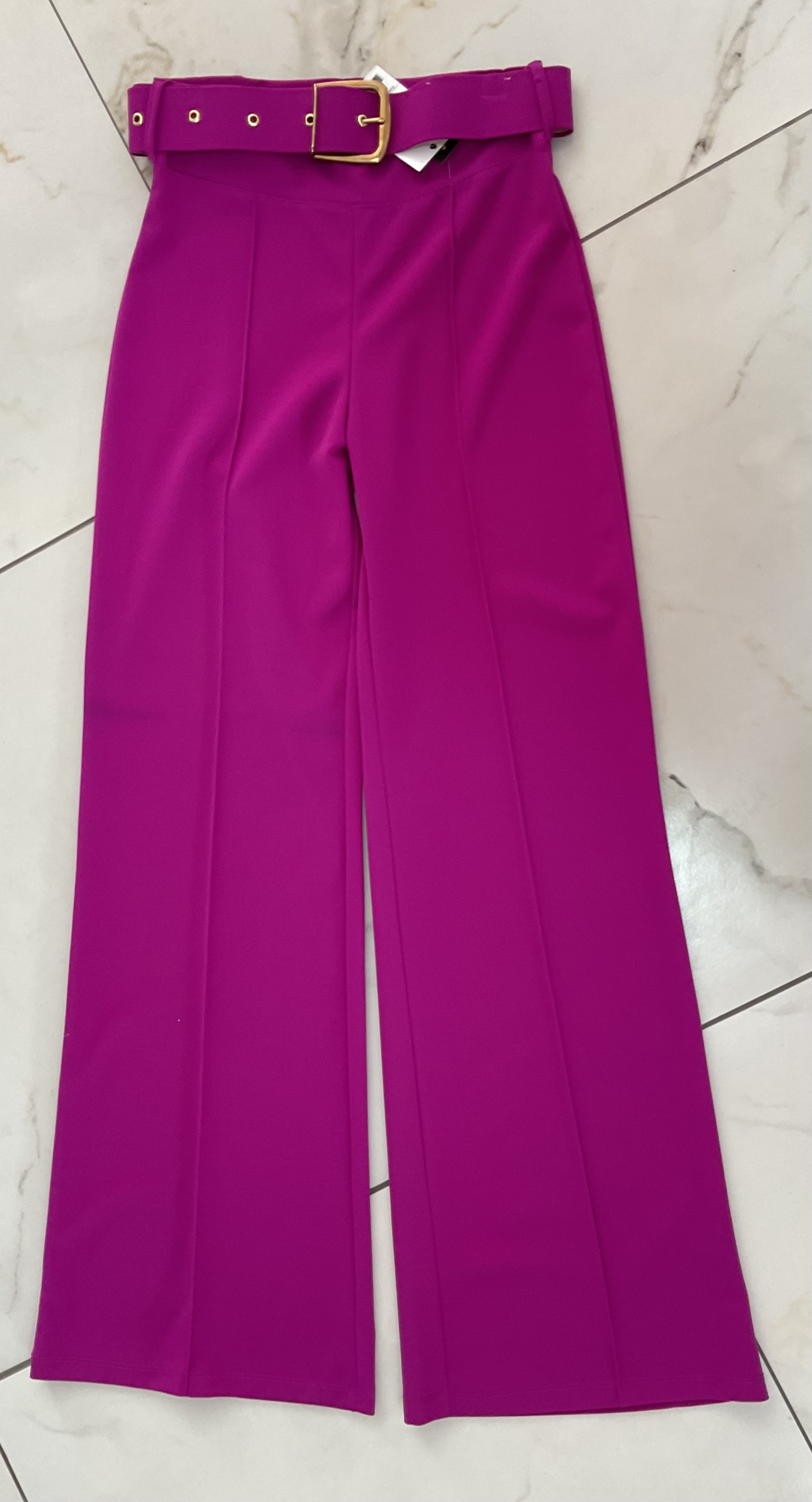 Pantalón De Vestir Magenta